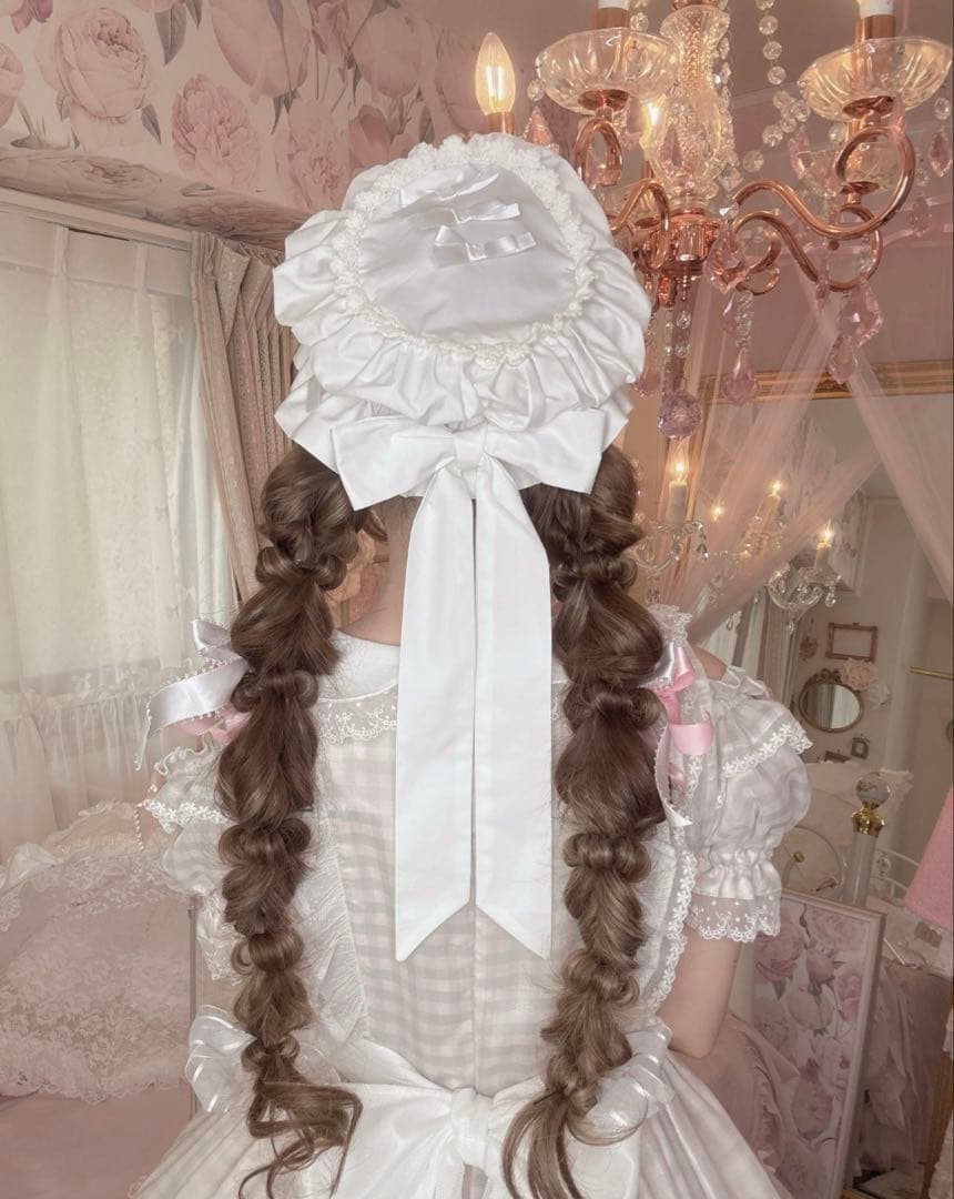 HEENIE HEENIE 愛野えり Whip Frill Made Cap白