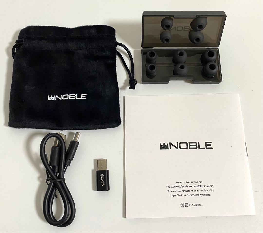 美品 Noble Audio Fokus Prestige ワイヤレスイヤホン