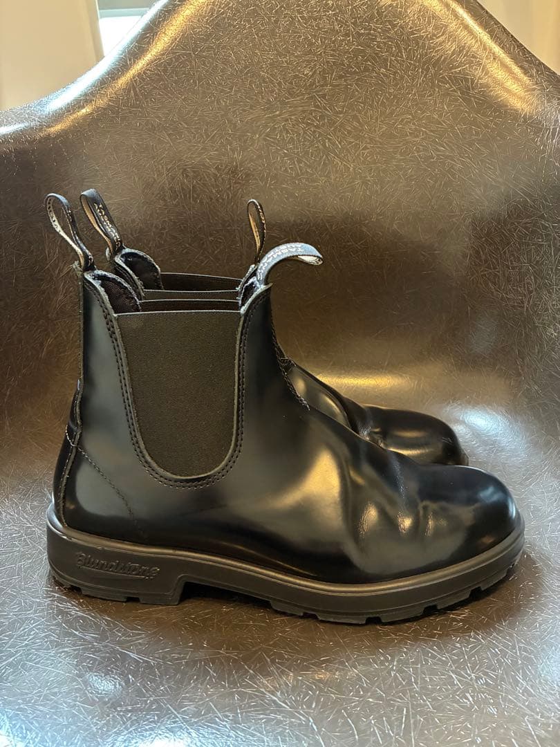 Blundstone ブランドストーン　ブーツ　ブラックブラッシュサイズ7
