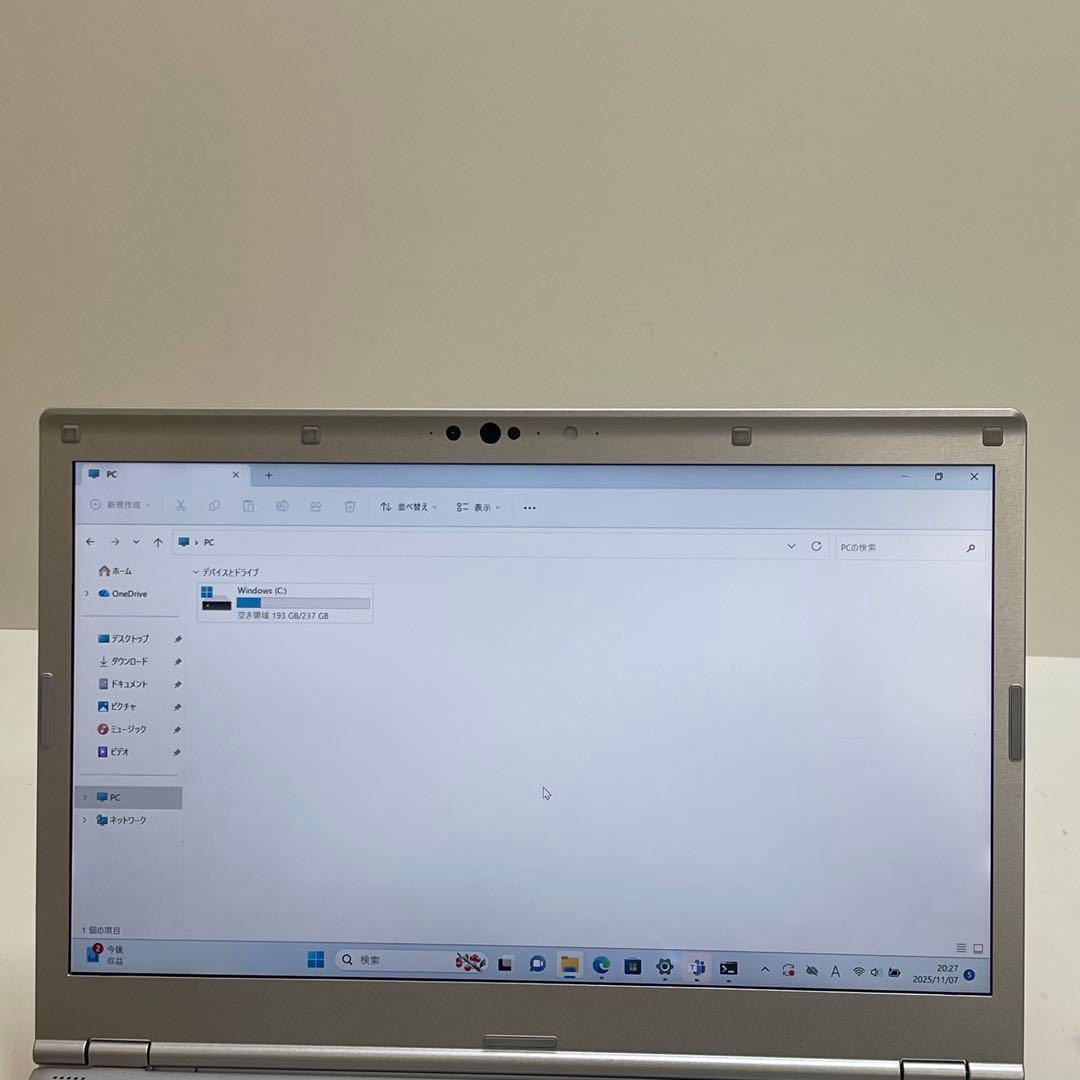 #435 Let’s Note CF-LV1 i5-1135G7Office付き