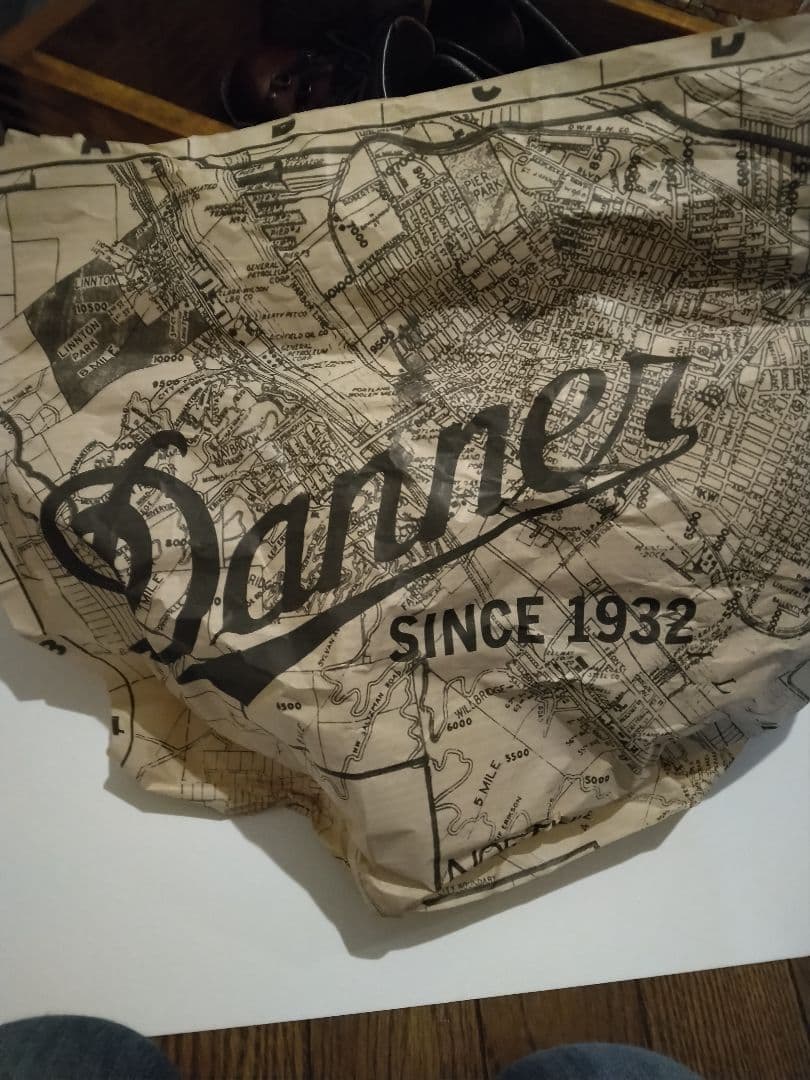 Danner ハイカットブーツ ダークブラウン 木箱付きコードバン