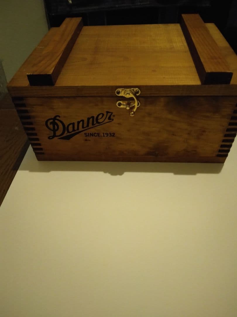 Danner ハイカットブーツ ダークブラウン 木箱付きコードバン