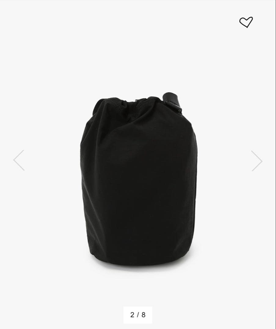 アニエス・ベー　ブラック ショルダーバッグ