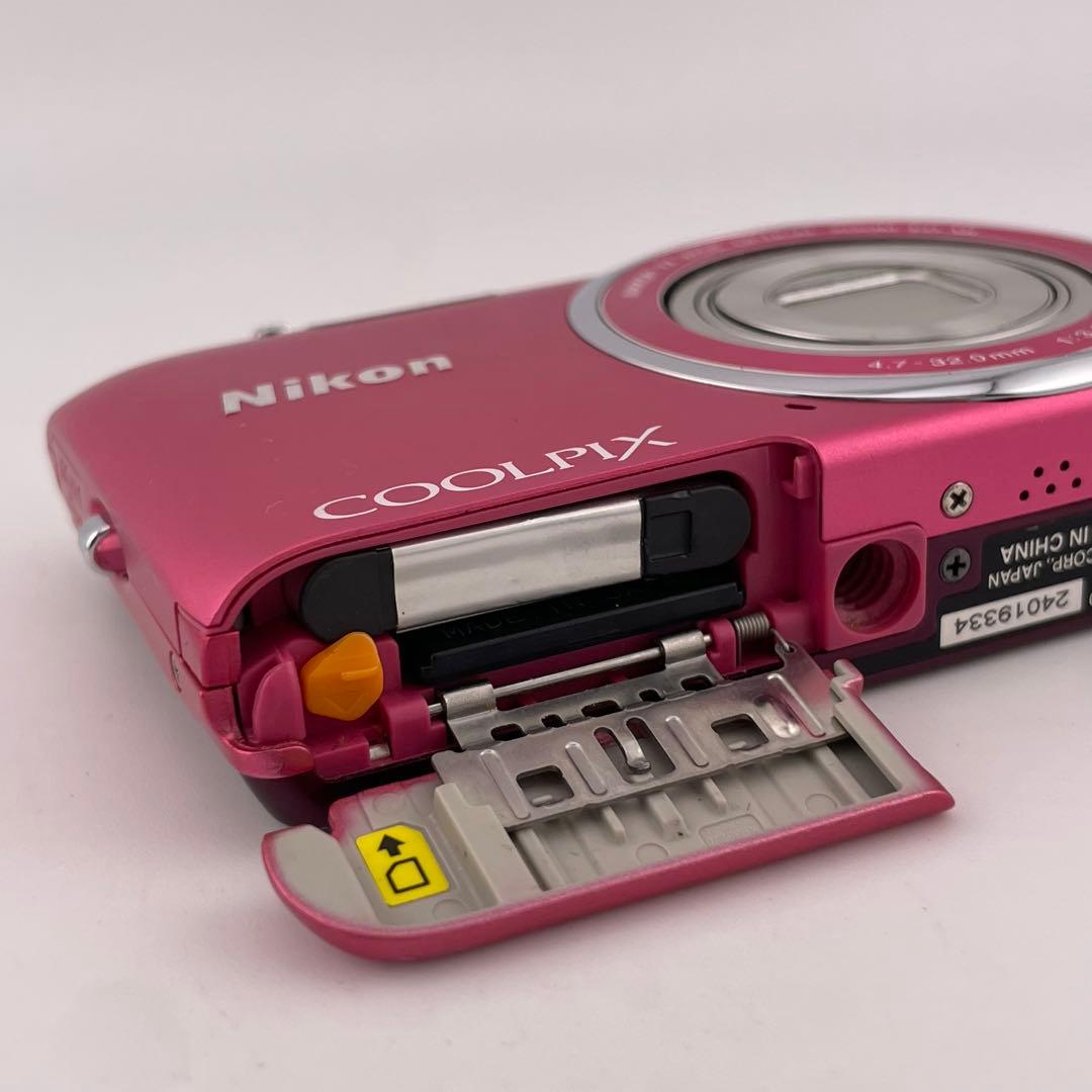 実写美⭕️【動作確認済】Nikon COOLPIX S3500 ピンク