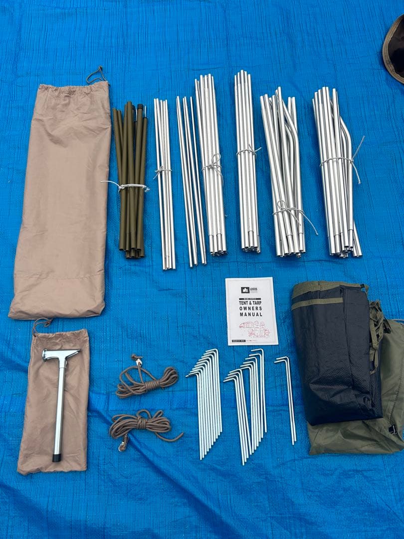 【美品】ロゴス Tradcanvas PANELドゥーブルXL