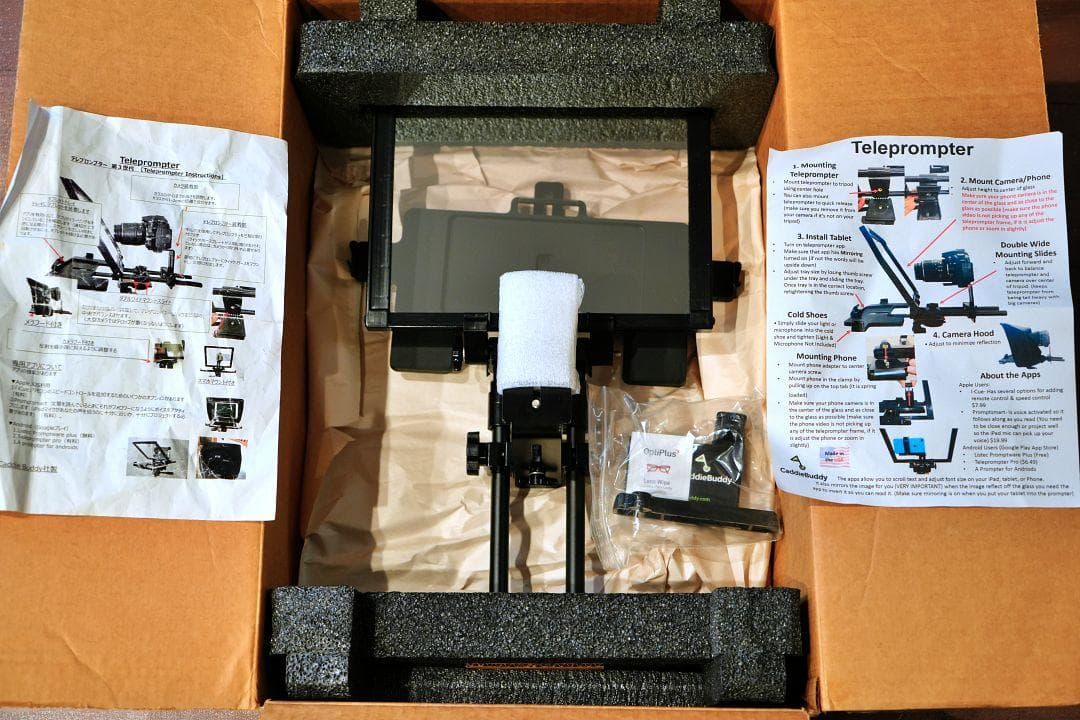 業務用 Caddy Buddy 社製 テレプロンプター プロンプター