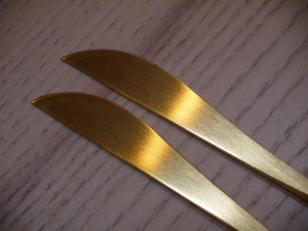 クチポール GOAピンク ゴールド　カトラリー12本セット