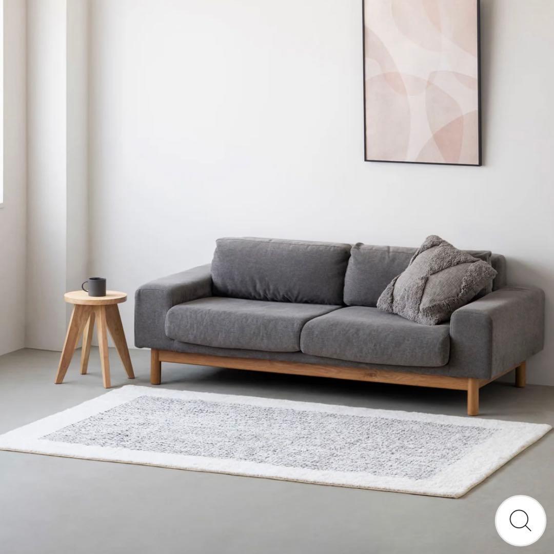 【カナデモノ】ラグ 120×160センチ