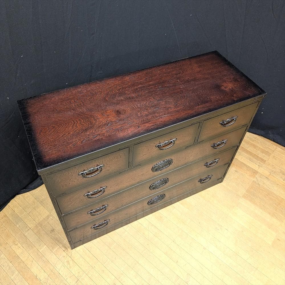 ノダ工芸　道海　ローチェスト　整理箪笥　タンス　たんす　チェスト　引き出し　収納