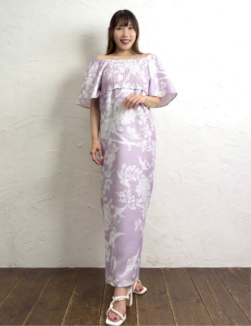 CINEMATIQ 2Wayセパレート浴衣 藤紫 サイズL-LL