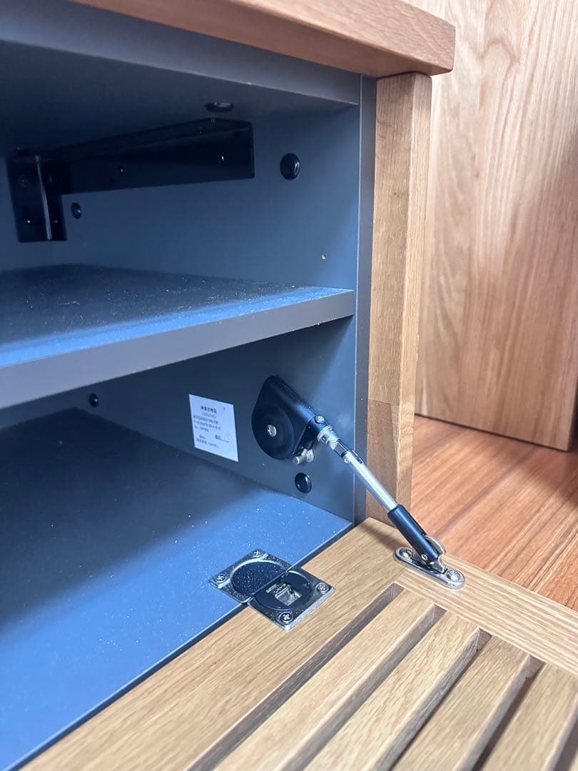 『値下げしました』 『新品格安』WOODONE sui:ji 無垢の木収納TV台