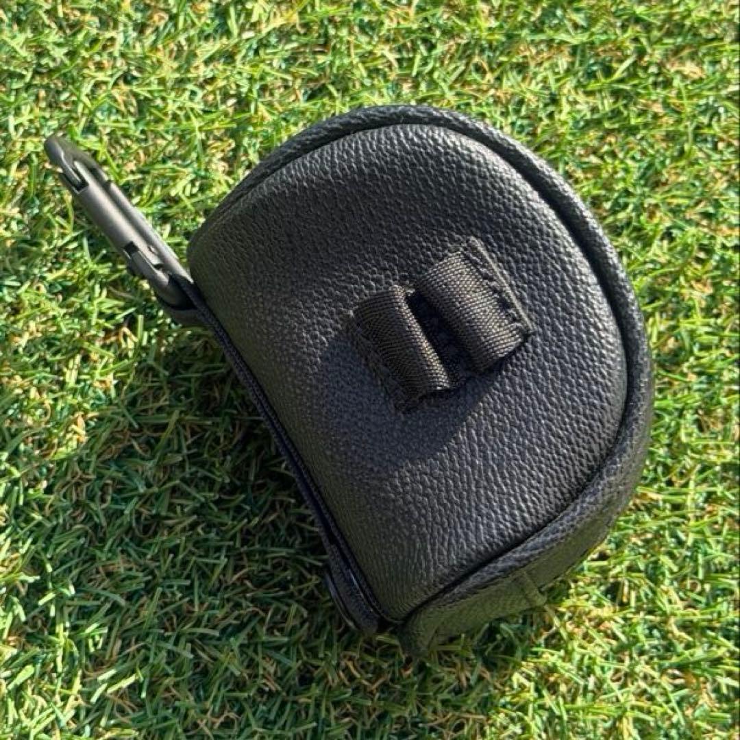 【国内正規品】G\FORE ブラックレザー ボール入れ