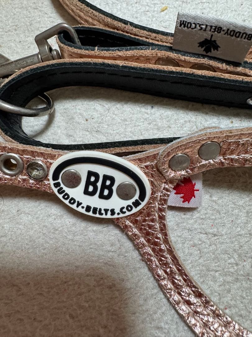 Buddy Belts ローズゴールド ハーネス