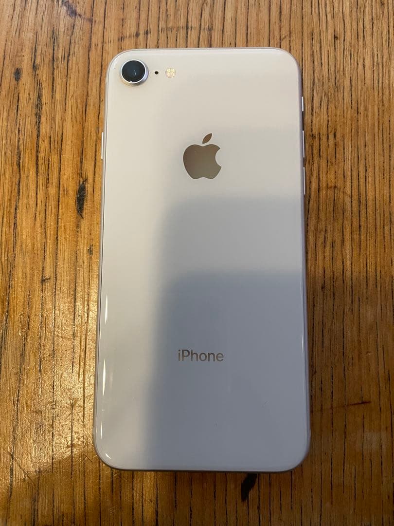 iPhone 8 64GB SIMフリー ホワイト バッテリー93％ iOS16