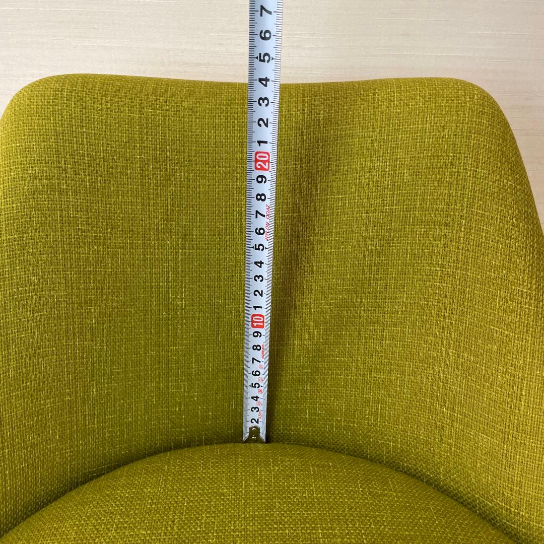 緑 黄緑 チェア 椅子 キャニスター 家具