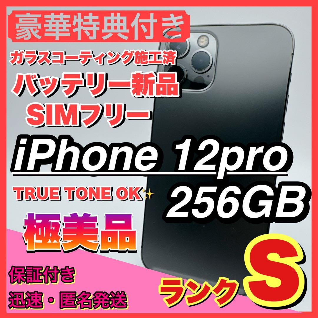 【極美品】iphone 12 pro 256GB 大容量 コスパ 人気　大画面
