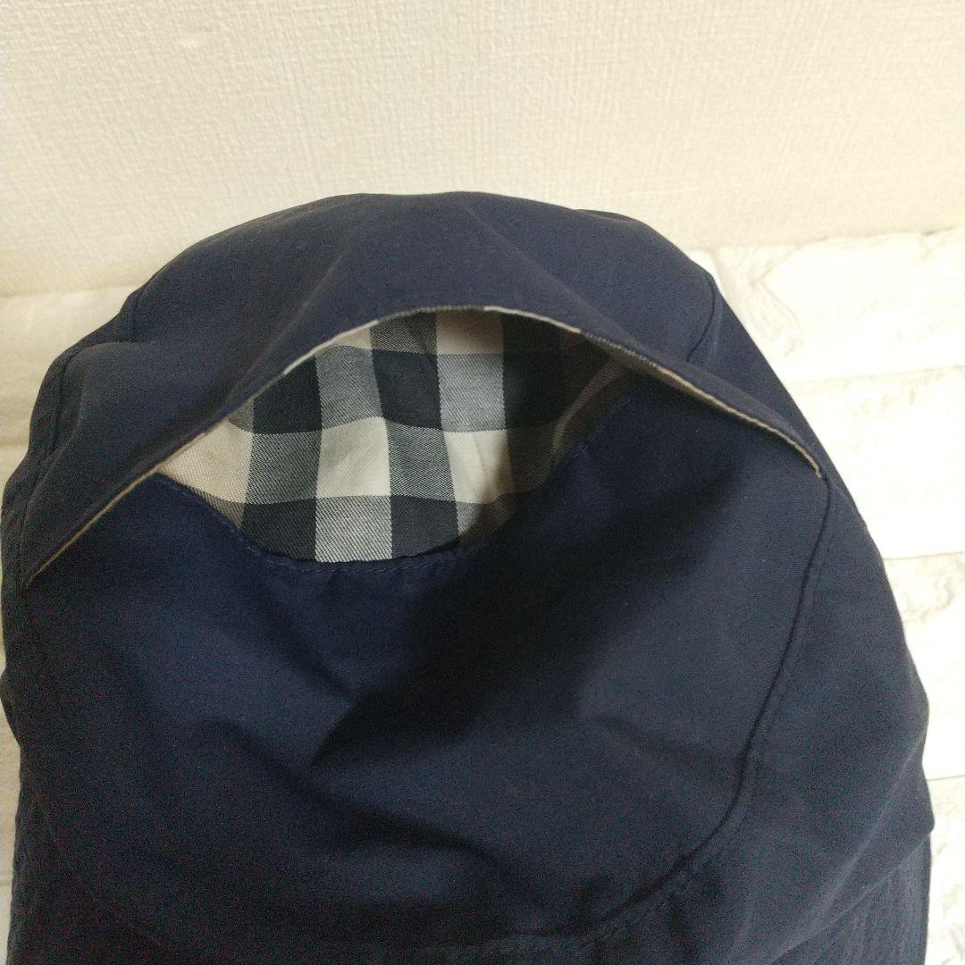 バーバリー ロンドン ハット リバーシブル ポケット付き