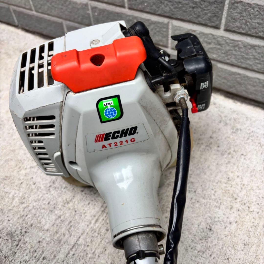 ECHO 刈払機 AT221G エンジン式 草刈り機