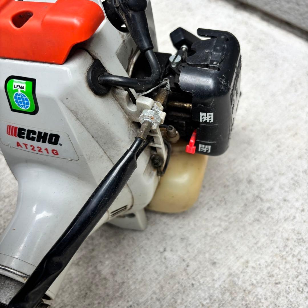 ECHO 刈払機 AT221G エンジン式 草刈り機