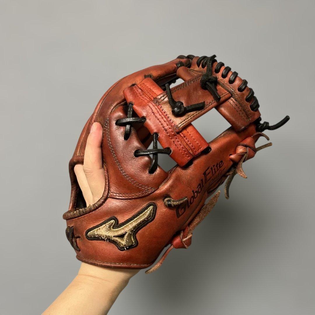 1202 ミズノ グローバルエリート 耕作 オーダー 硬式 内野手用グローブ