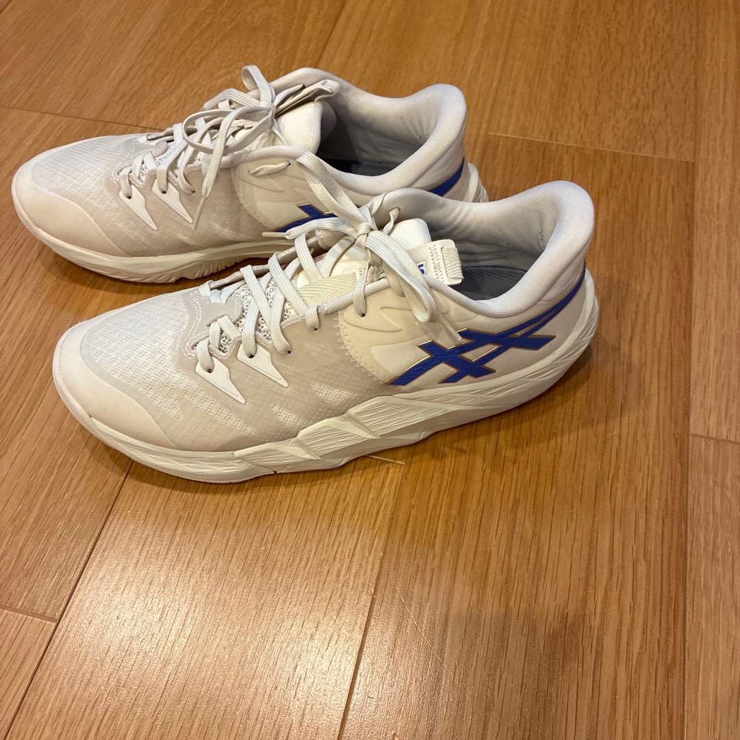 ASICS ホワイト/ブルー シューズ