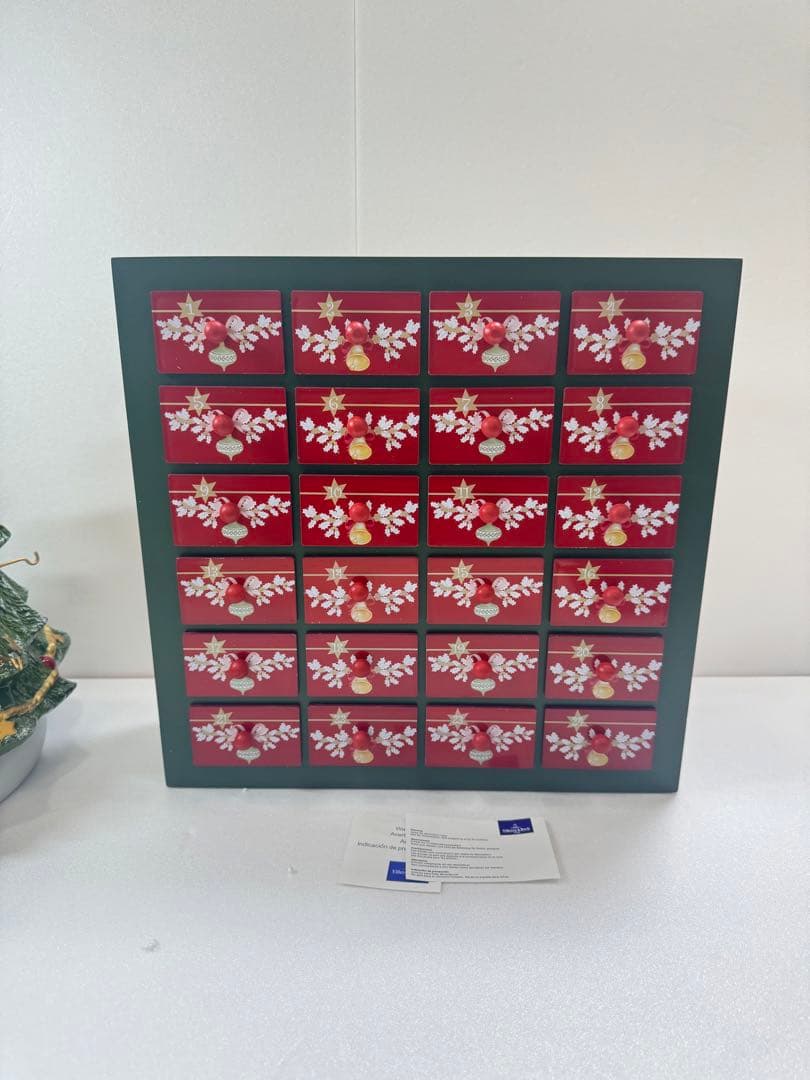 【超美品】ビレロイ ボッホ クリスマス アドベントカレンダー 陶器 インテリア