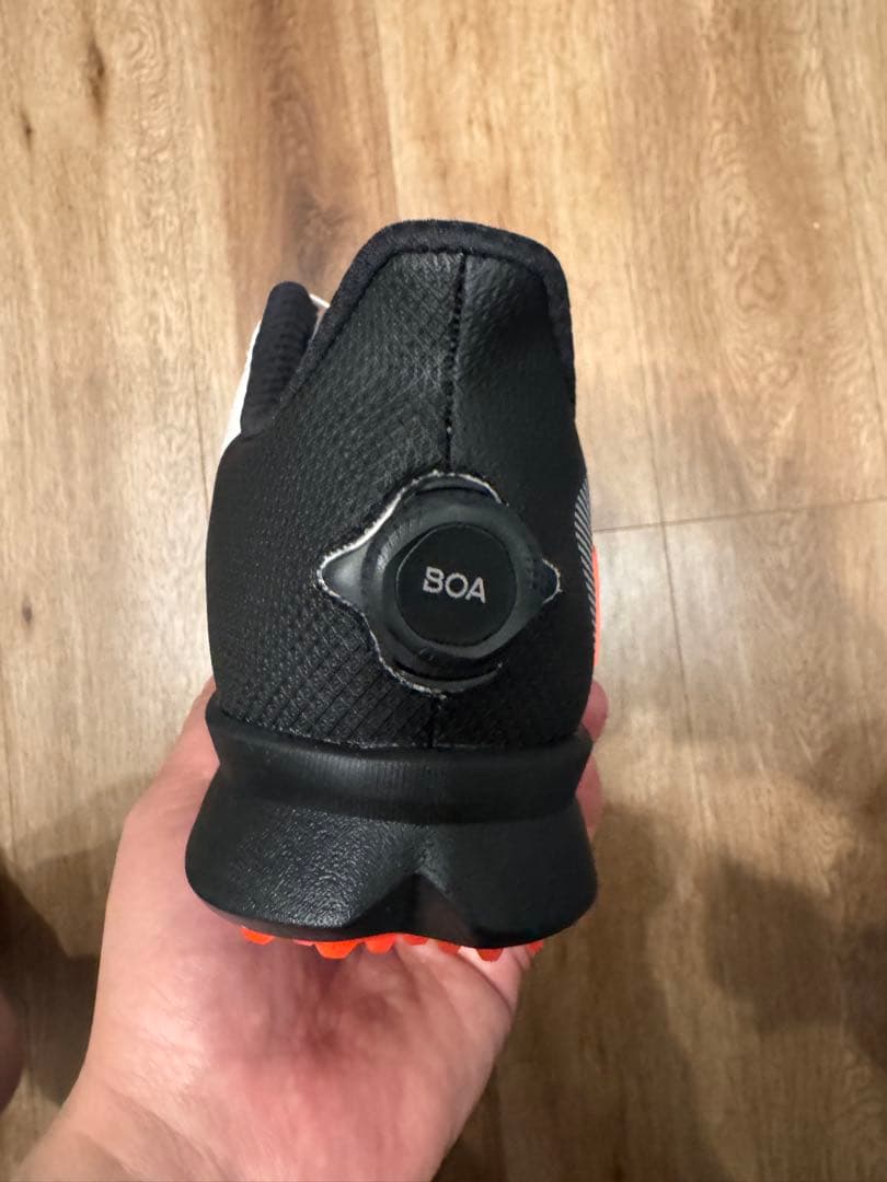 FJ Fuel ゴルフシューズ 9.5 WIDE ホワイト/ブラック/コーラル