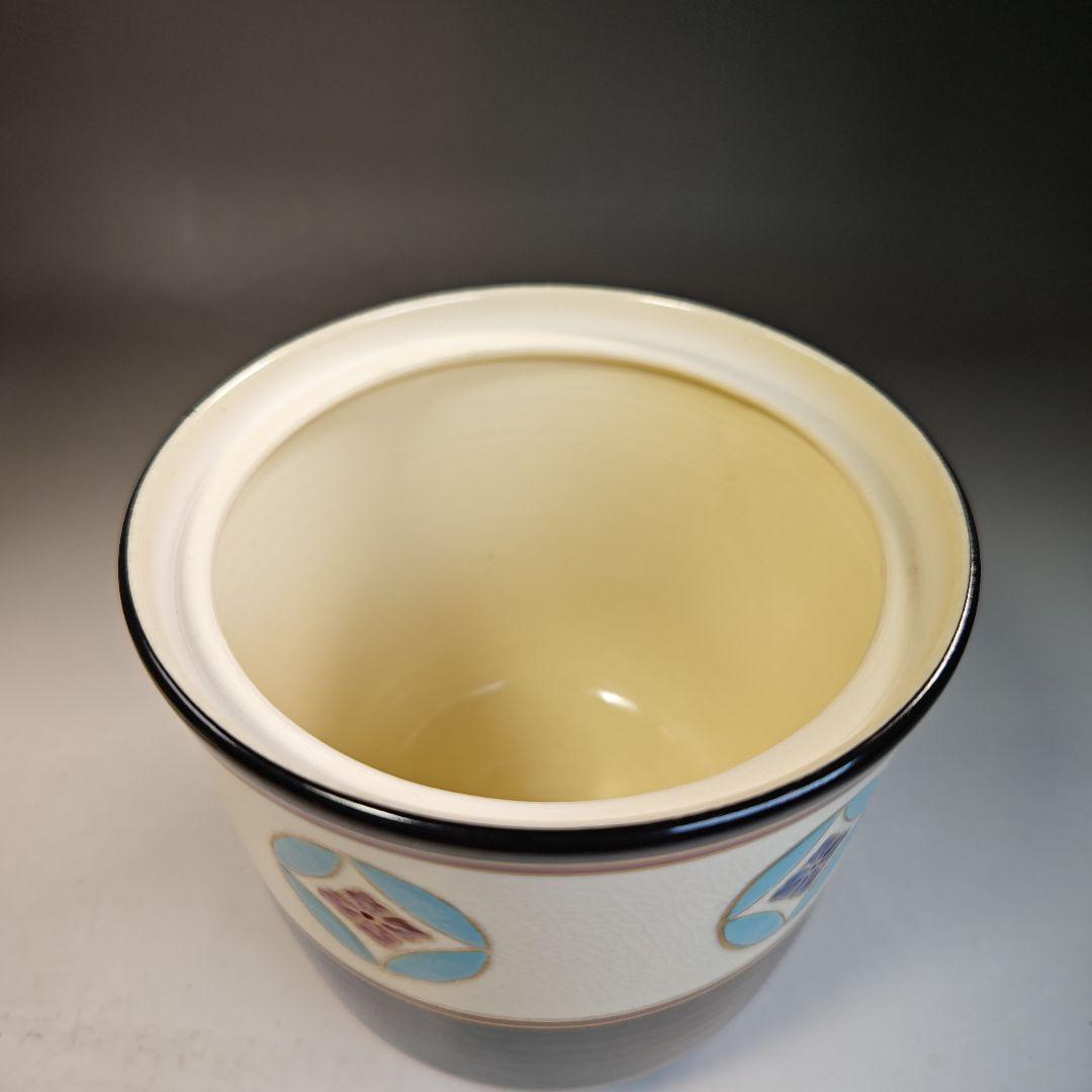 イ415 水指『御室窯　　伊坂清香作』　『和蘭陀水指　共箱』茶道具