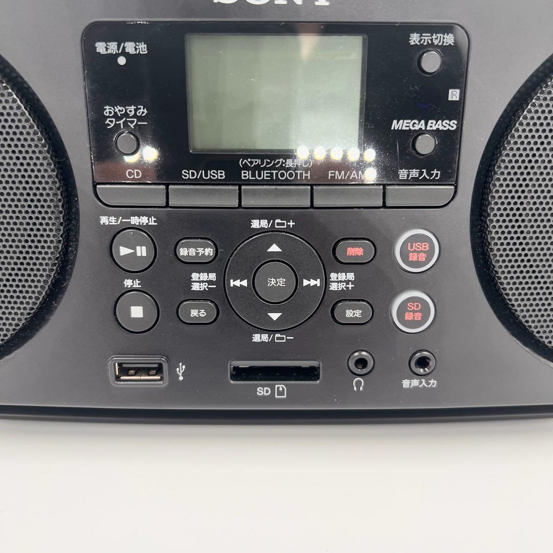 SONY ZS-RS81BT Bluetooth／CD／USB／SDラジオ 美品