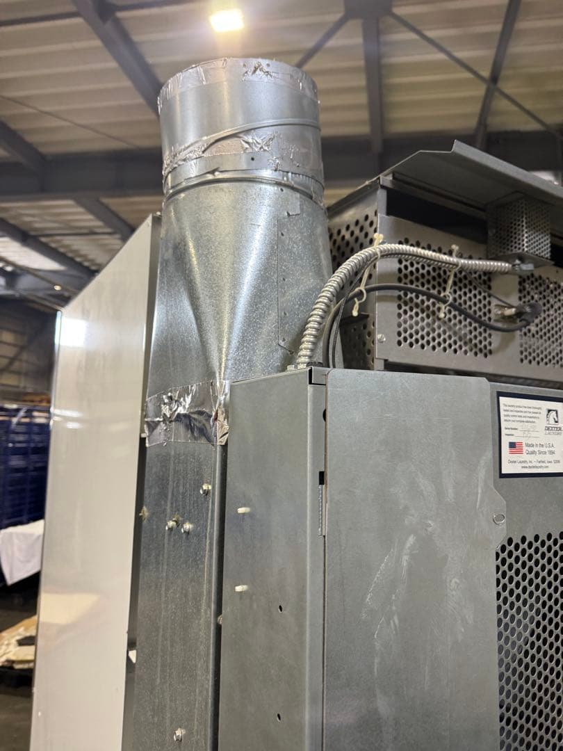 札幌 引取限定 業務用ガス乾燥機 2段式14kg DEXTAR デクスター ①