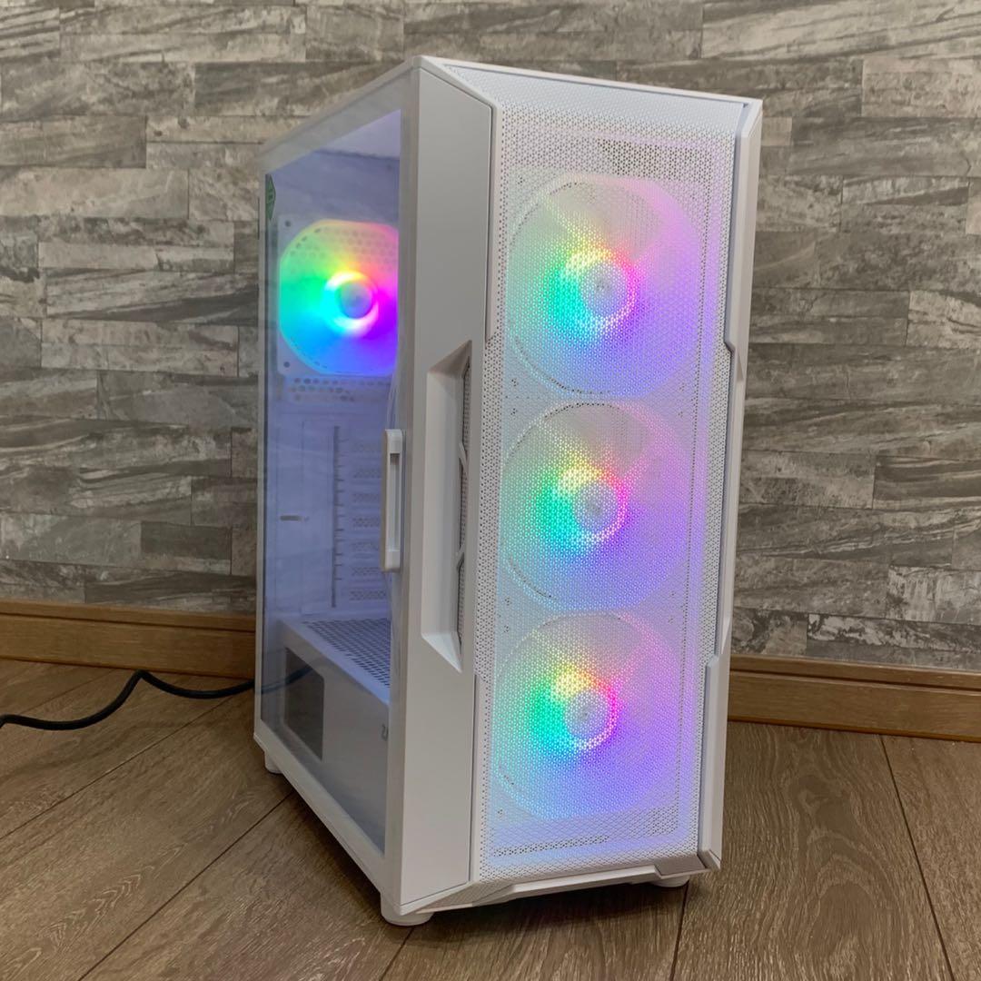 【ハイグレード】GTX1080搭載ゲーミングPCフルセットホワイト