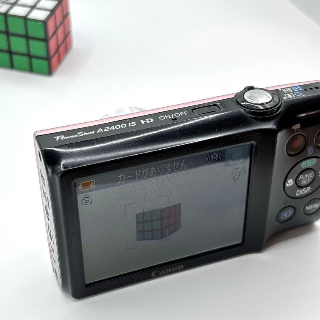 Canon PowerShot A2400 IS ピンク　PC1731　デジカメ