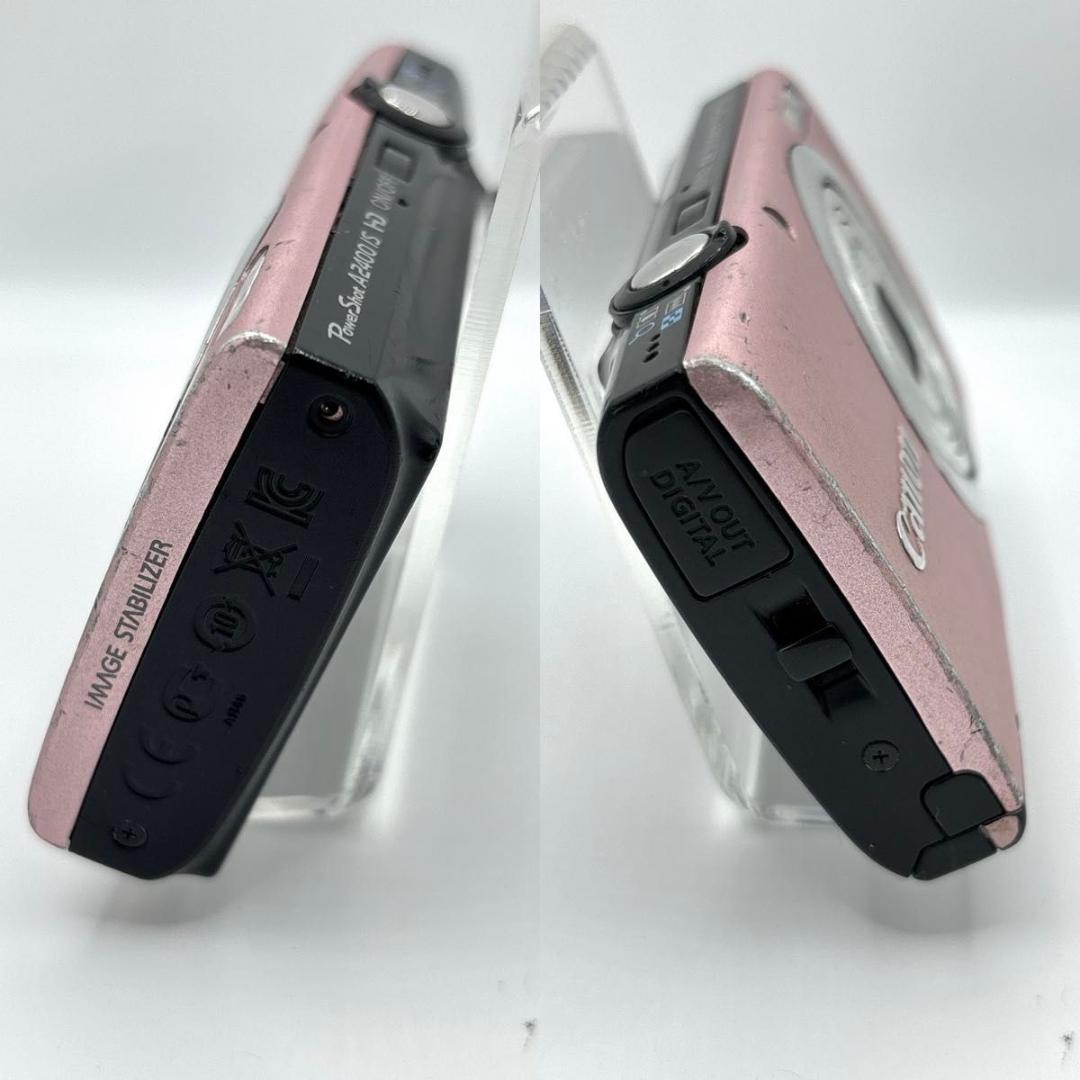 Canon PowerShot A2400 IS ピンク　PC1731　デジカメ