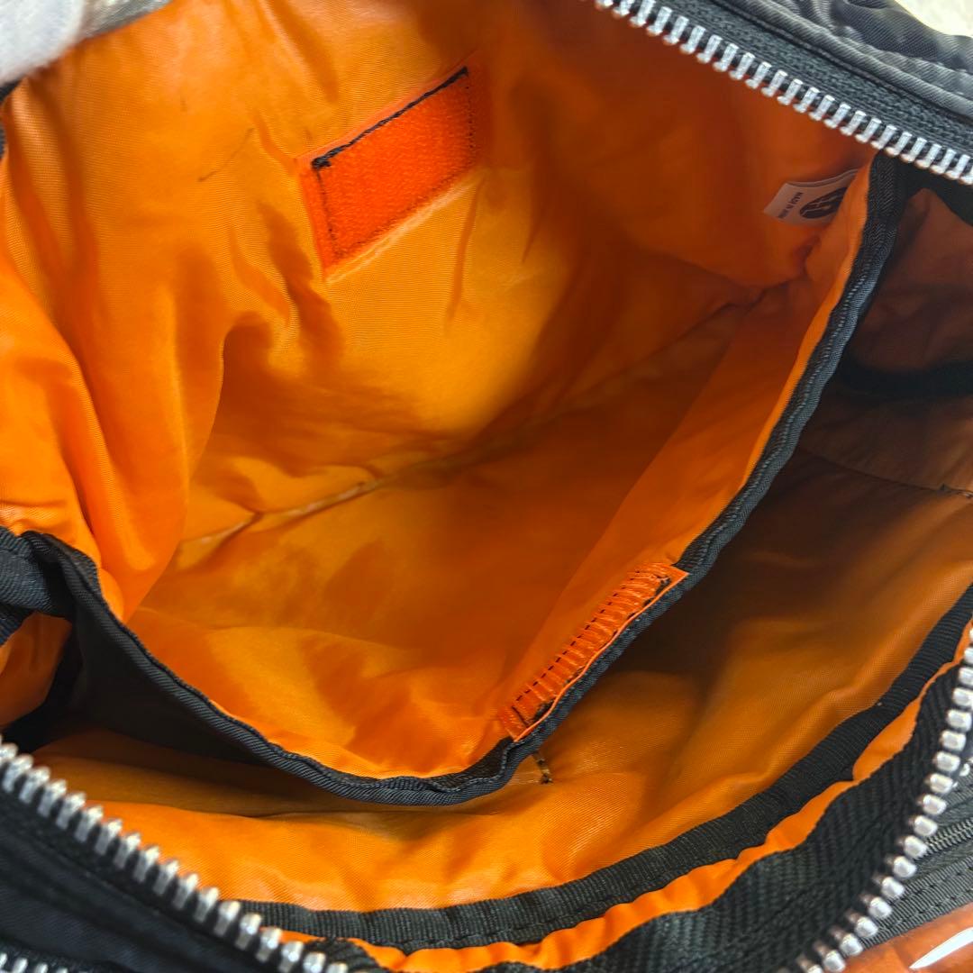 [未使用級] PORTER タンカー ショルダーバッグ 2層 s ブラック