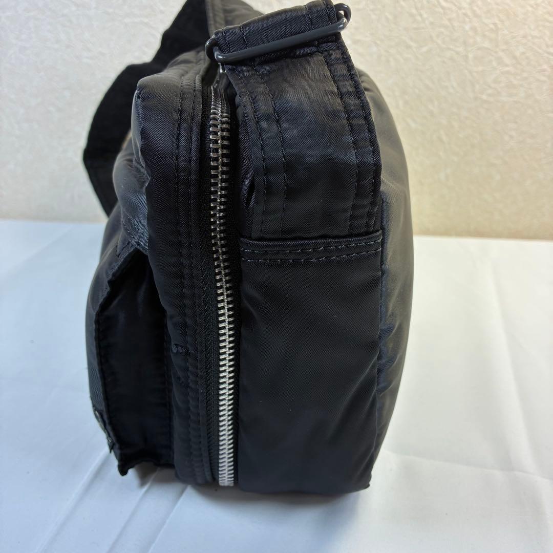 [未使用級] PORTER タンカー ショルダーバッグ 2層 s ブラック