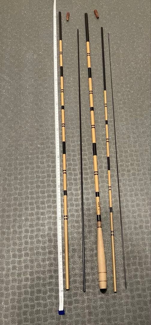 オリムピック 無双観 十五 へら竿 継ぎ竿 5本継ぎ 中古