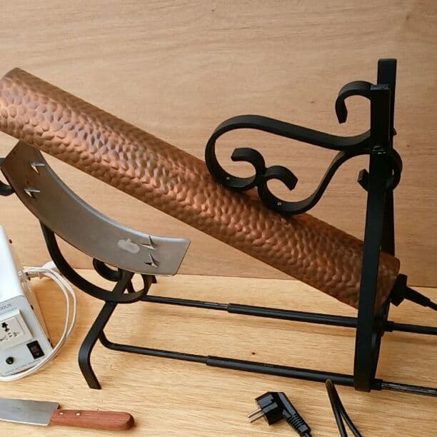 フランス製　銅　ラクレットヒーター　ラクレット　チーズ　ラクレットオーブン