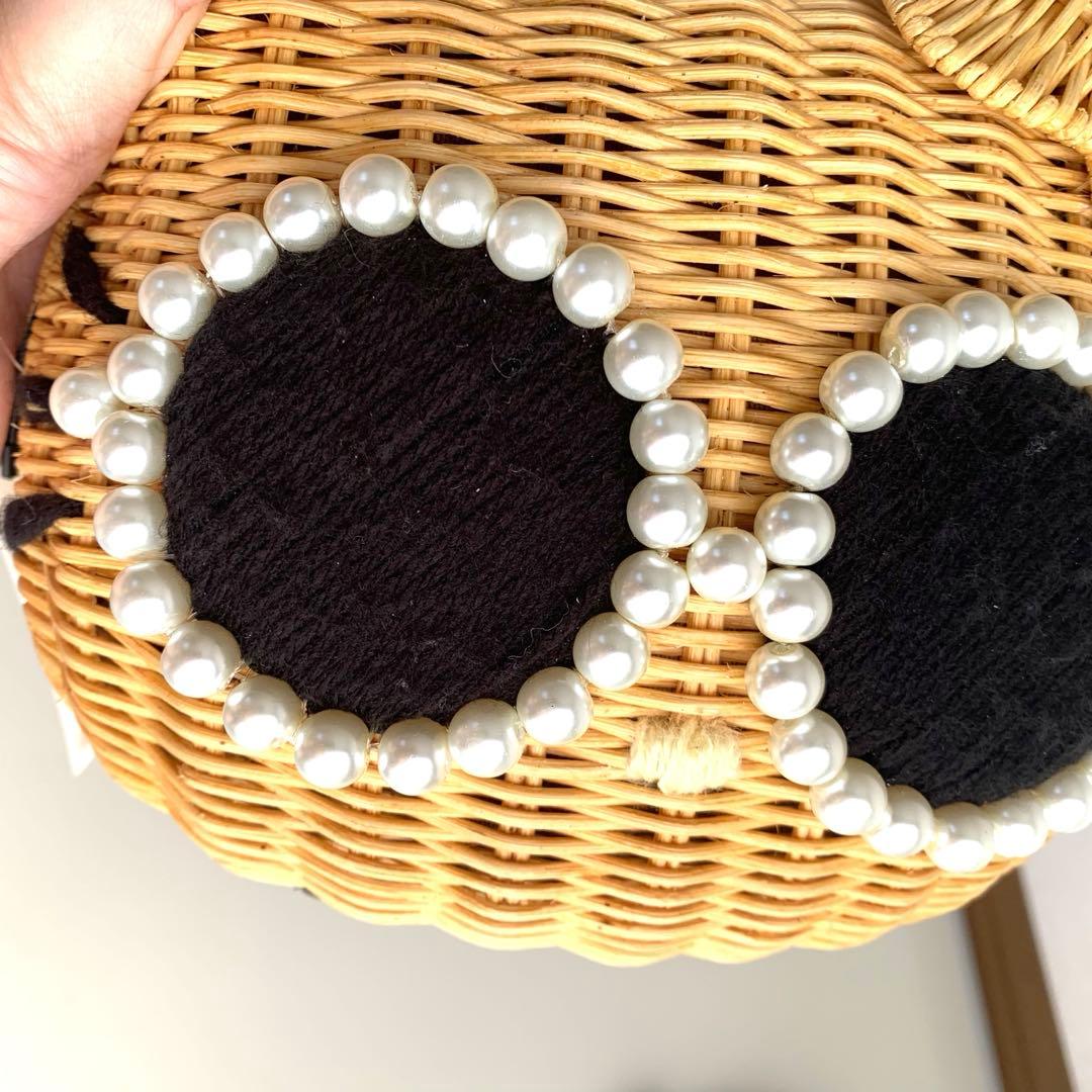 新品未使用　a-jolie×HelloKitty キティちゃんカゴバッグ