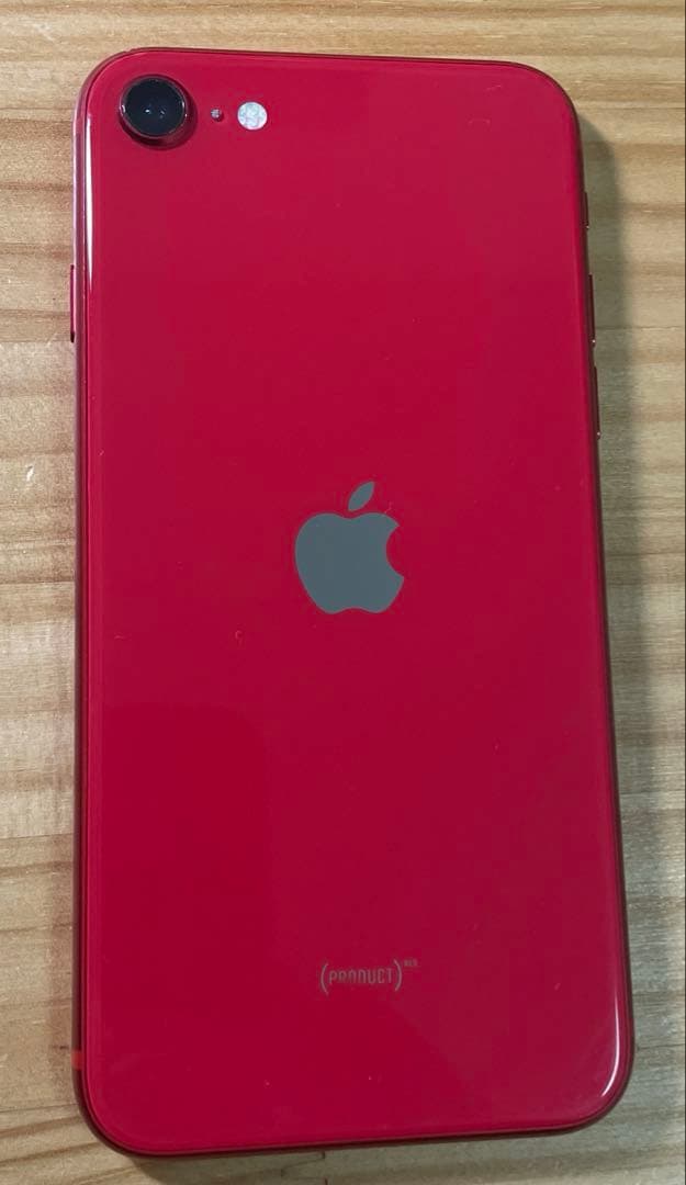 美品 iPhoneSE 第2世代 本体 productRed 64GB