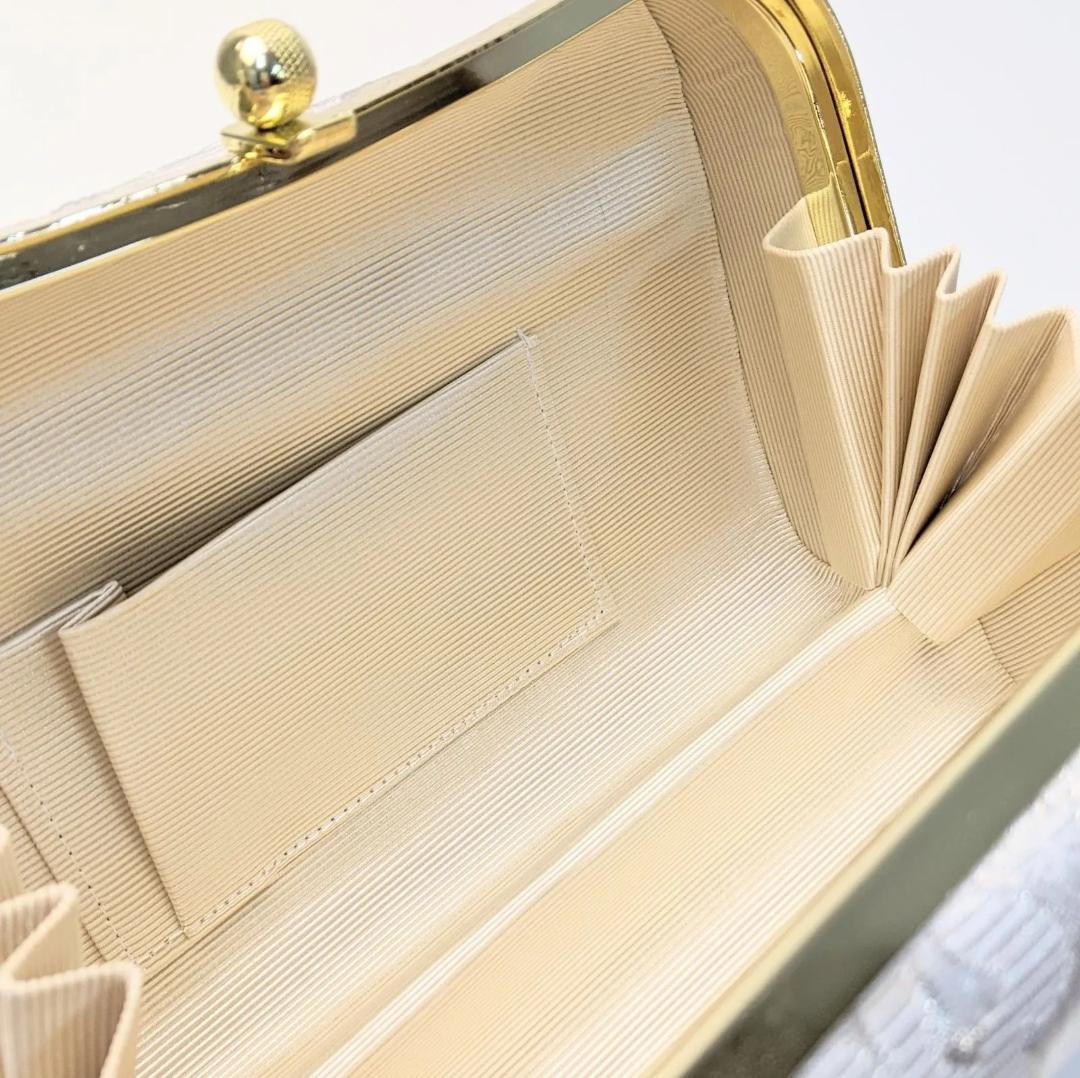 和装 草履バッグセット フォーマル 帯地 LLサイズ kz4