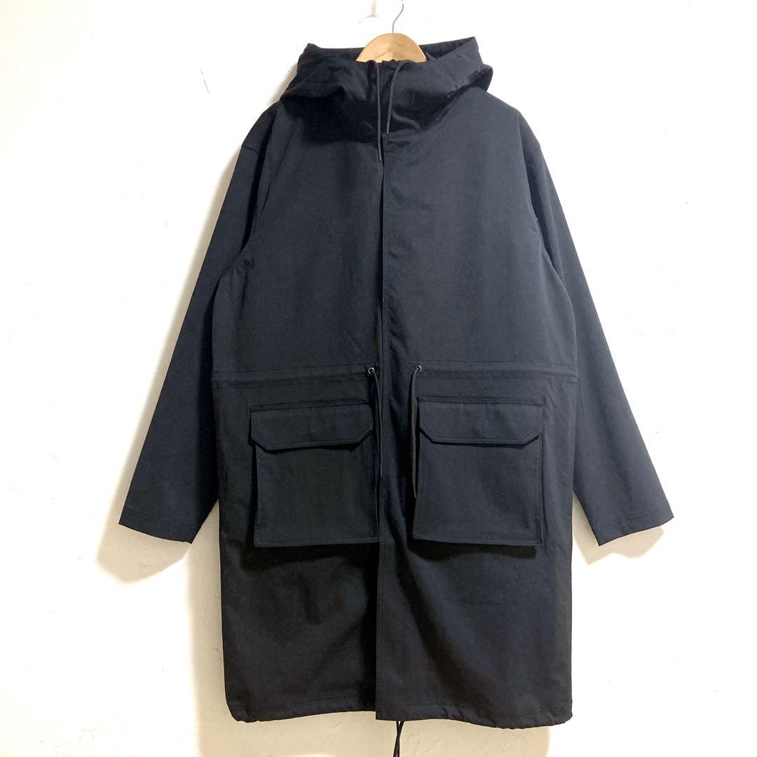 【新品タグ付き】TAION フーデッドコート ダウンベストセット　ブラック　L