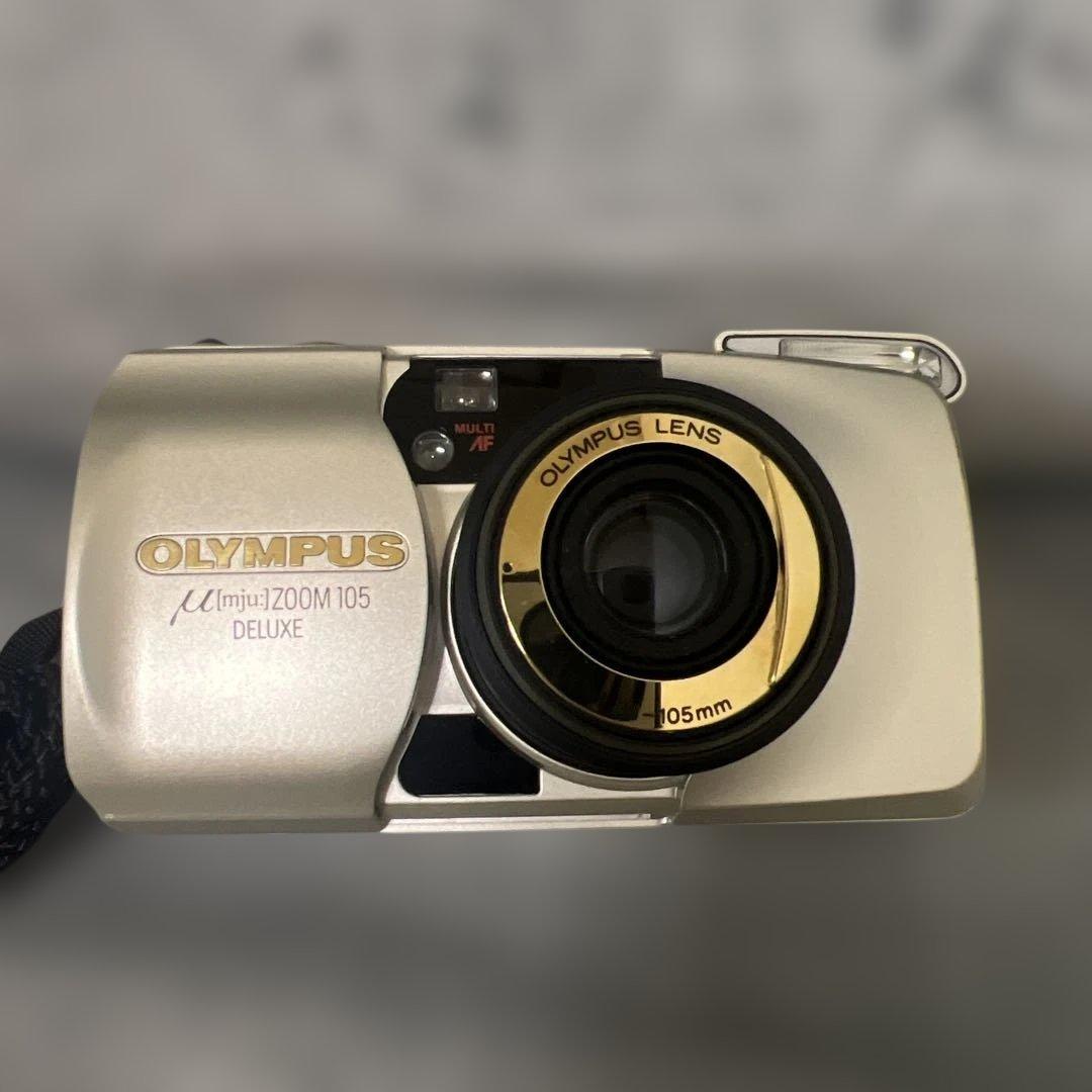 【ジャンク】OLYMPUS μ ZOOM 105 DELUXE コンパクトカメラ