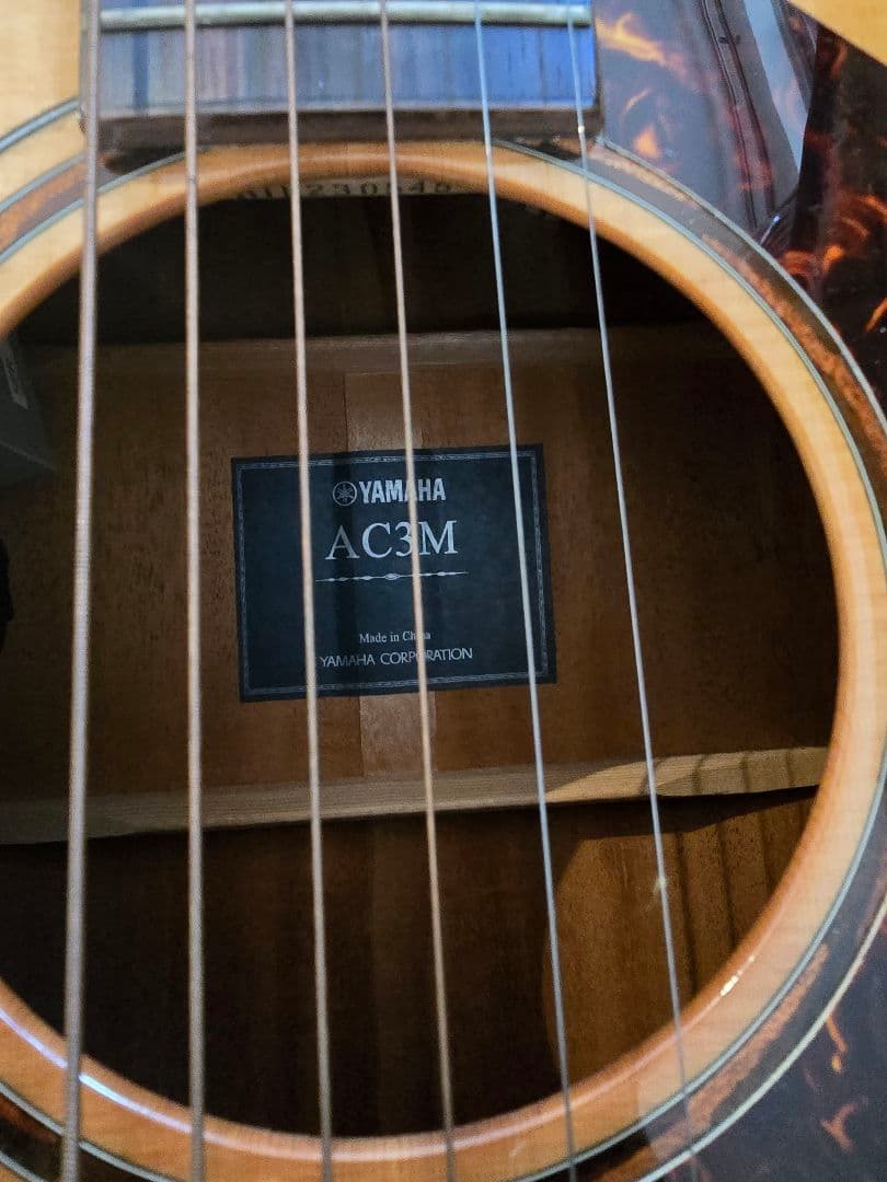 最終値下げYAMAHA AC3M エレアコ　アコースティックギター