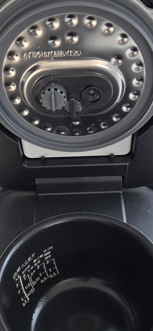 RC-6PXR 3.5合 圧力IH 東芝 釜底2mm １回使用