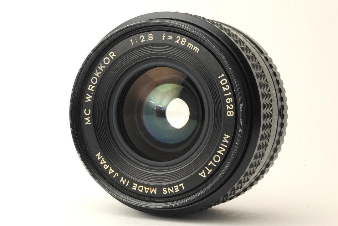ミノルタ SRT101 ブラック MC W.ROKKOR 28mm F/2.8