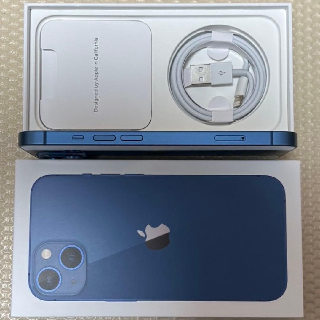 バッテリー最大容量100% iPhone13 128GB SIMフリー 本体