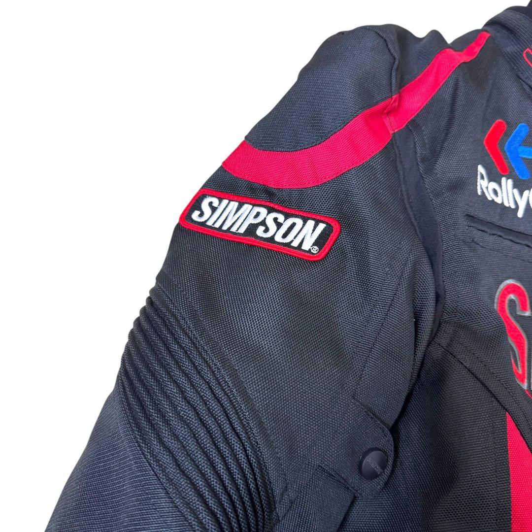 極美品 SIMPSONシンプソン 60周年記念ジャケット プロテクター有 M