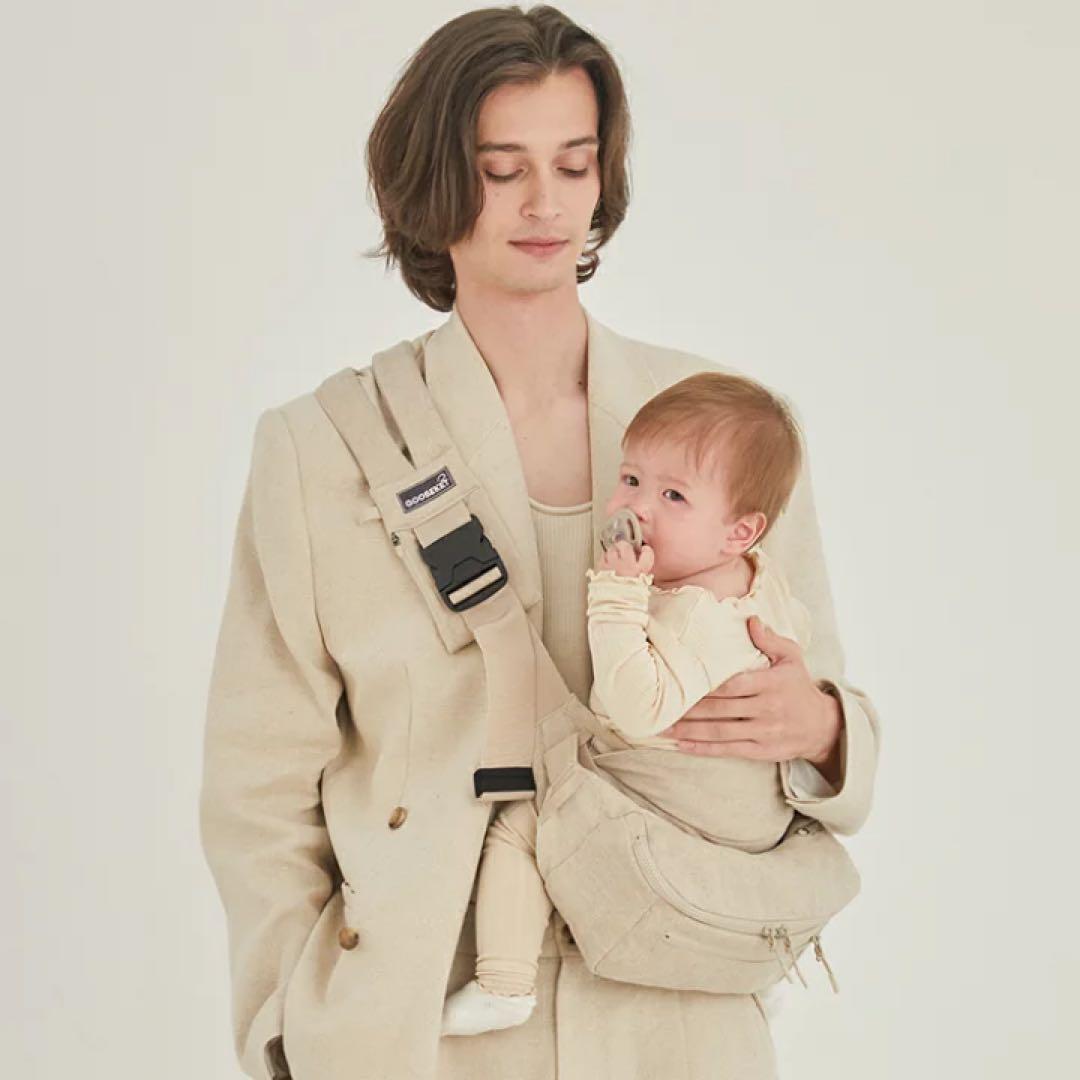 【ほぼ新品】KET 365抱っこ紐プラス（ベージュ）