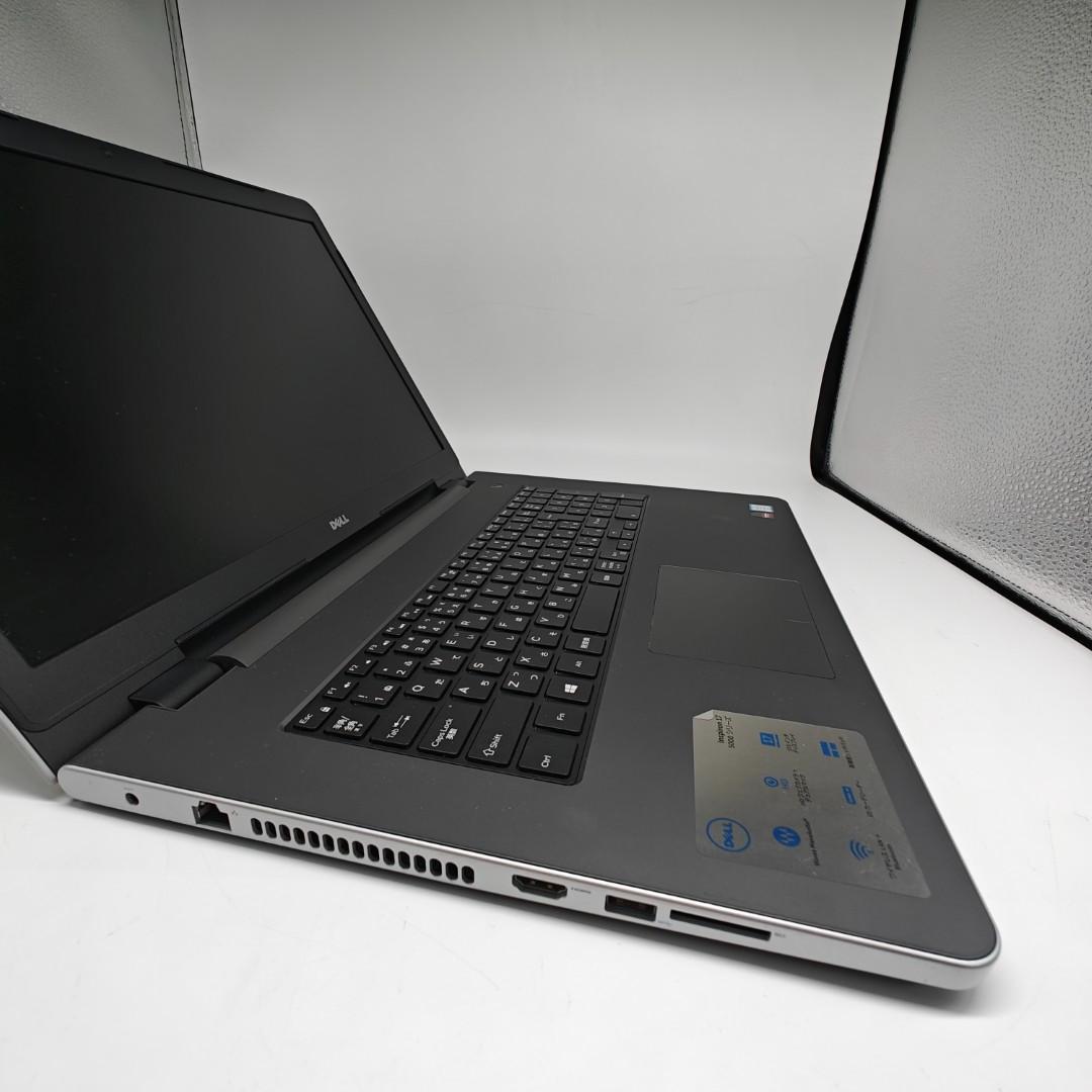 【DELL】高速i7 SSD256GB 16GB 17.3型 グレー ノートPC