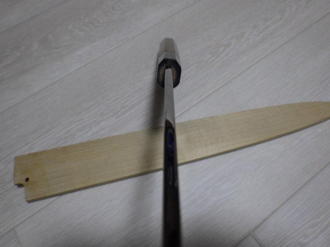 酔心INOX本焼き★柳刃刺身包丁尺寸★六角半丸水牛柄★鞘付属